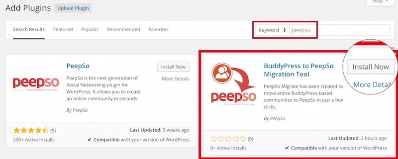 BuddyPress to PeepSo Migration Tool 1.6.1 Is Out!