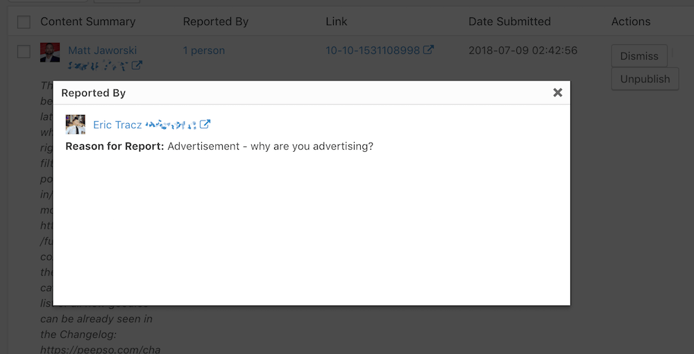 Reported by