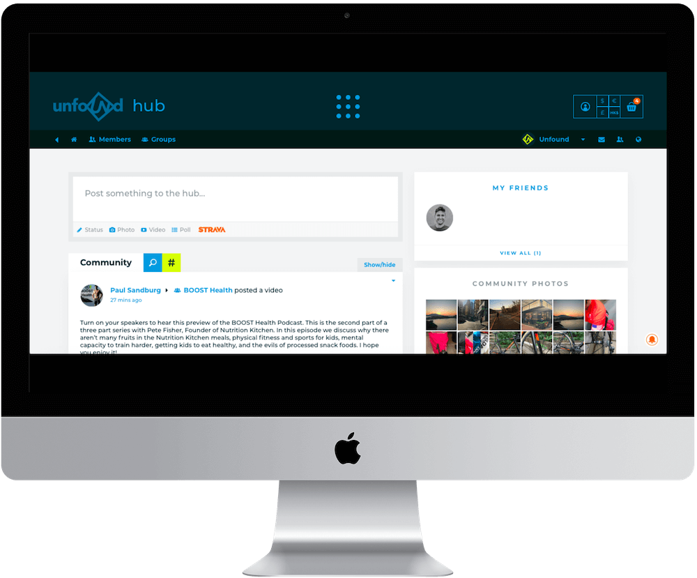 Unfound PeepSo Community Activity Feed