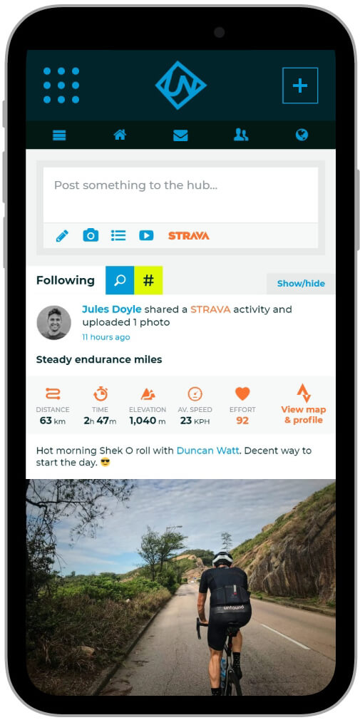 Unfound Community Mobile App