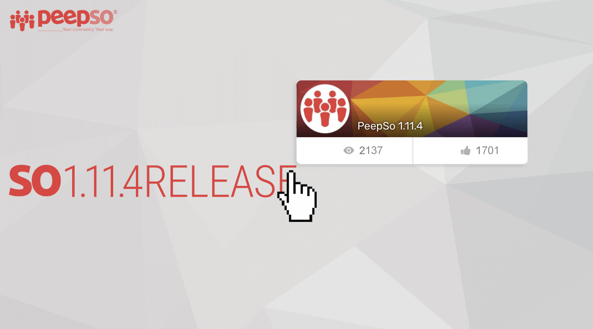 New Release: PeepSo 1.11.4