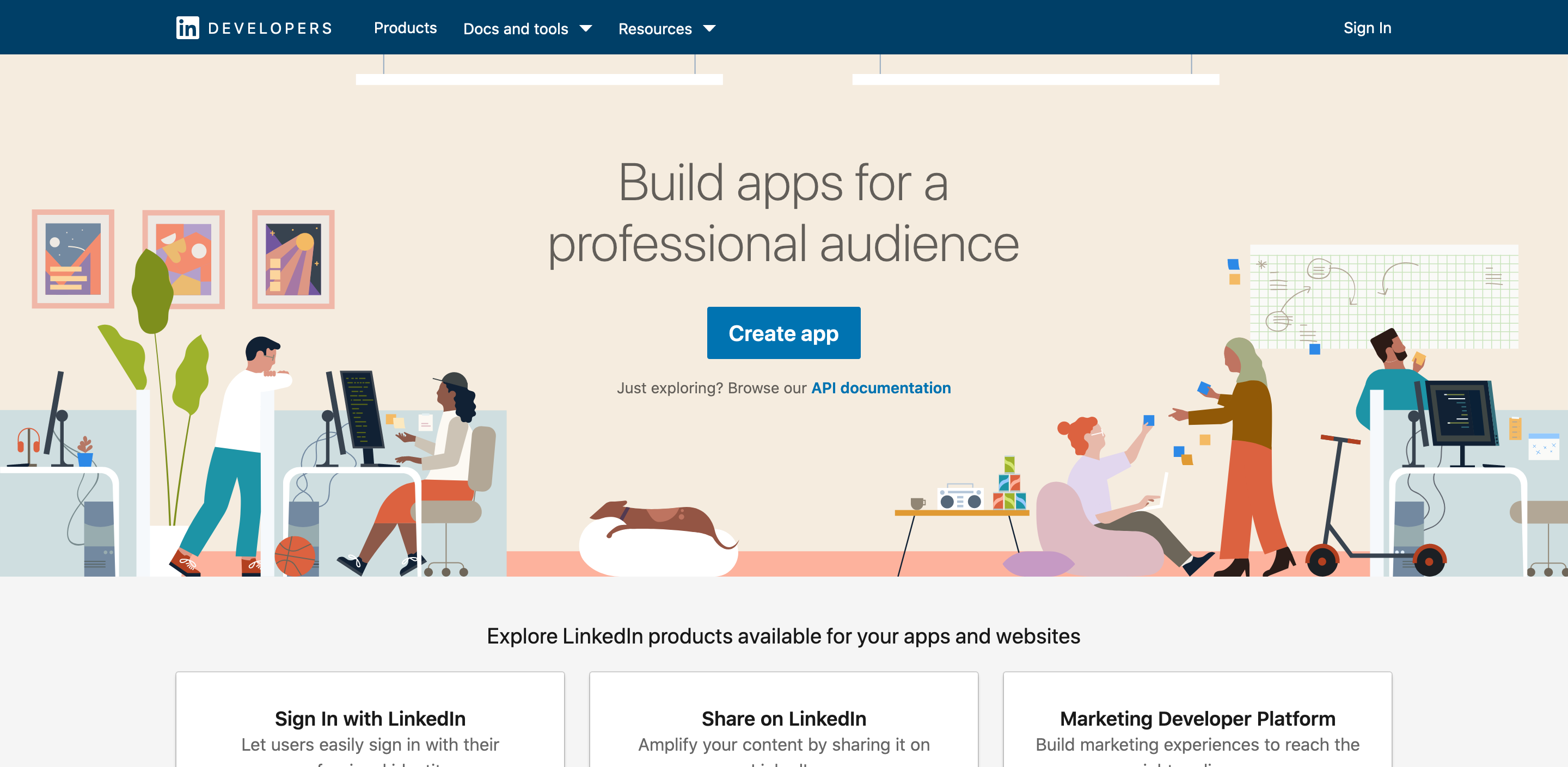 Linkedin Login - Create promotions and contests