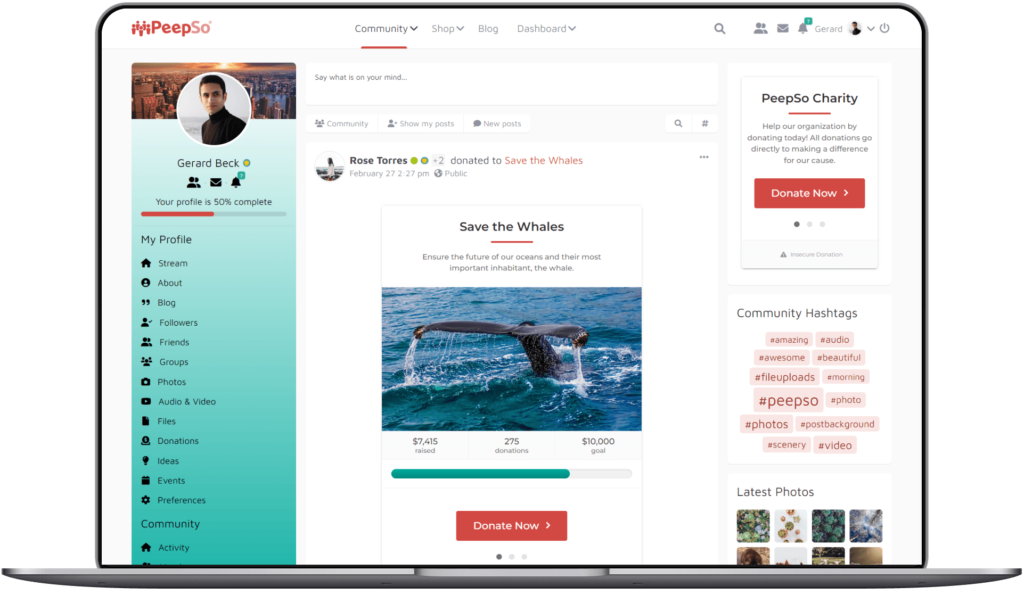 PeepSo for Donations | GiveWP Integration 1 PeepSo for Donations | GiveWP Integration