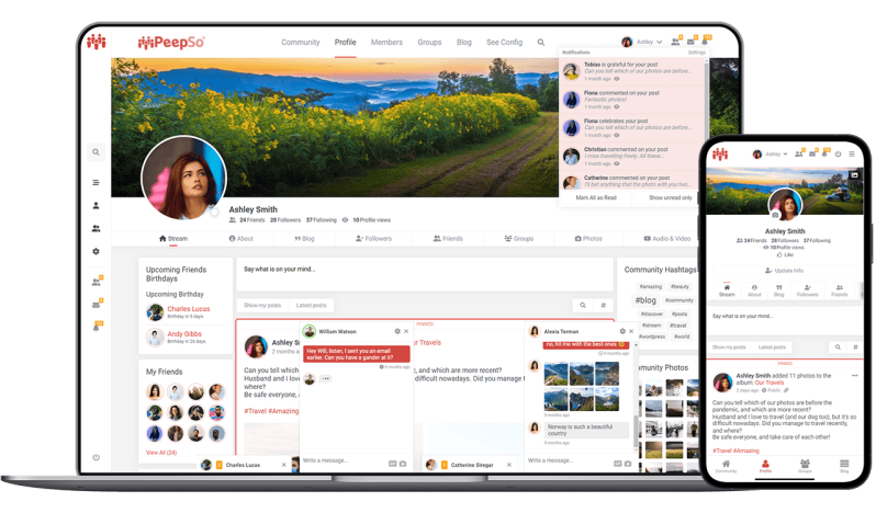 PeepSo สร้างเว็บแบบ facebook (ฟรี) ด้วยปลั๊กอินเครือข่ายโซเชียลสำหรับWordPress 2023 PeepSo สร้างเว็บแบบ facebook (ฟรี) ด้วยปลั๊กอินเครือข่ายโซเชียลสำหรับWordPress 2023